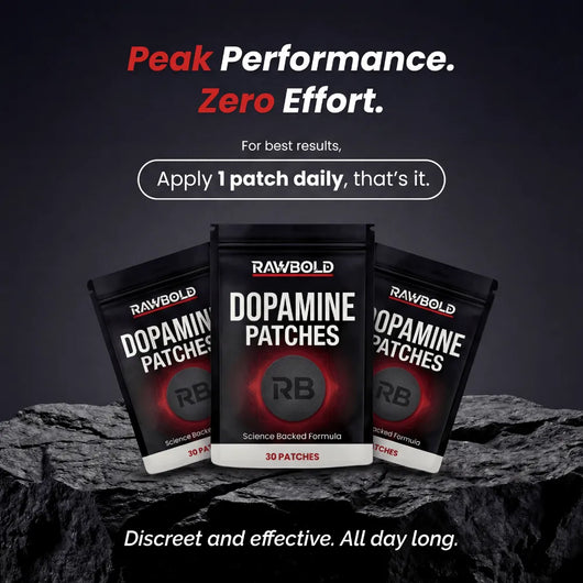 RawBold Dopamine Patch — Focus, Energy, Libido & Confidence